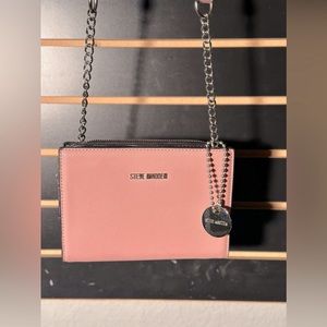 pink steve madden bag crossbody purse.